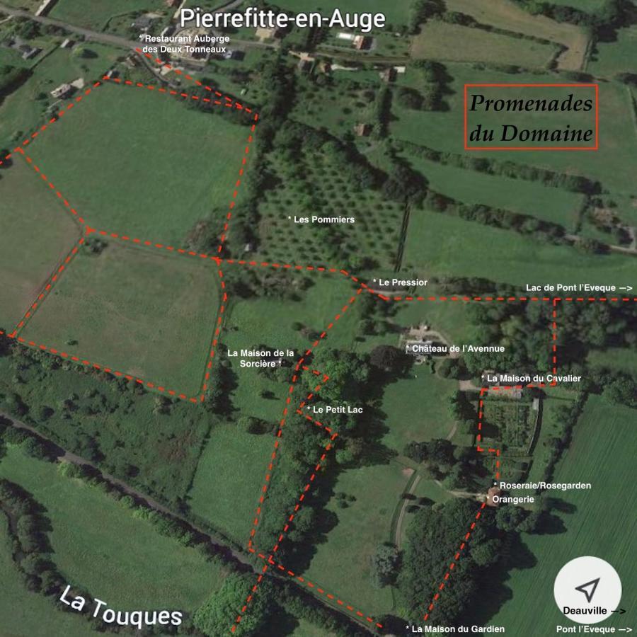 La Maison Du Cavalier, Chateau De Lavenue Pierrefitte-en-Auge Exterior photo